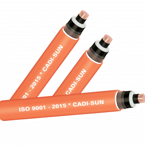 Cáp 1 lõi màn chắn sợi đồng không giáp 8.715(17.5)kV