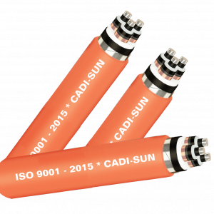 Cáp 3 lõi màn chắn băng đồng giáp băng thép 610(12)kV