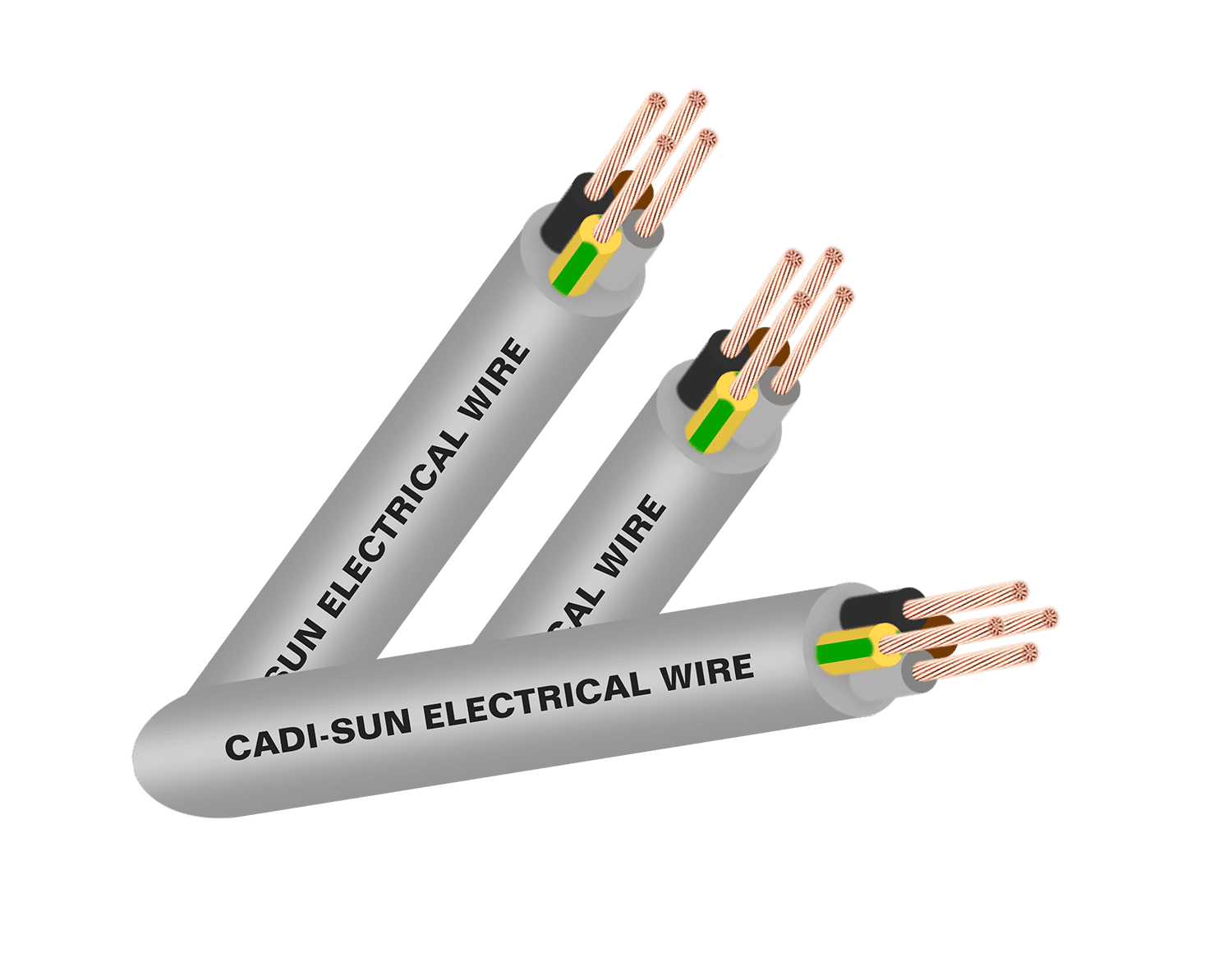DÂY TRÒN 4 RUỘT MỀM - VCTF 4X2.5